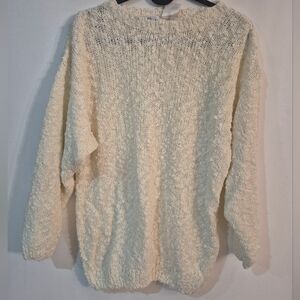 Vintage FAIRSET Cream Knit Sweater